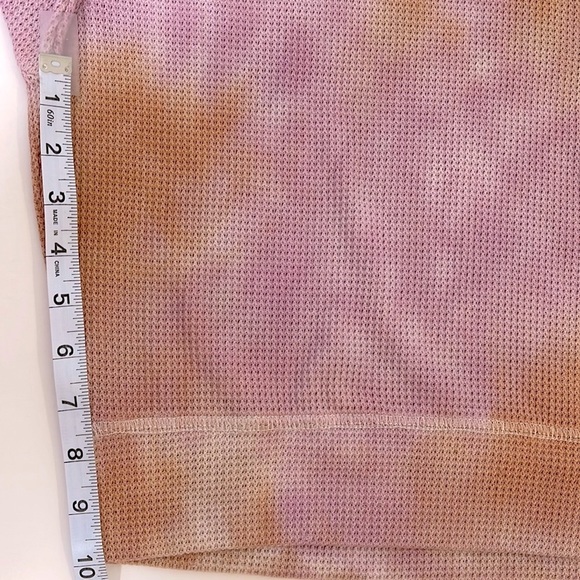 Nu Vintage Tie-Dye Waffle T-Shirt Sweater, Loose fit - Picture 11 of 13